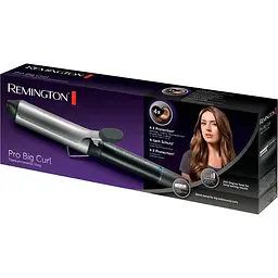 Плойка Remington CI5538 Pro Big Curl чорно-сіра (45642560100) - мініатюра 2