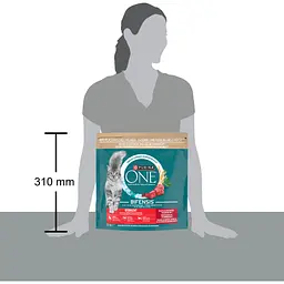 Сухий корм для стерилізованих котів Purina One Sterilcat з яловичиною 1.5 кг  - мініатюра 4