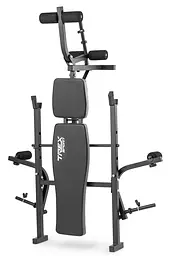 Набір Hop-Sport Premium 69кг з лавою TX-055 та штангою - мініатюра 4