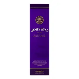 Віскі James Wyld Single Malt Scotch Whisky 40% 0.7 л в подарунковій упаковці - мініатюра 5