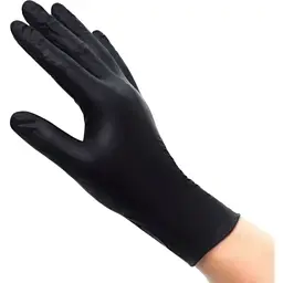 Рукавички гумові KLCB A one-off construction gloves нітрилові 100 шт. KA-P024 - мініатюра 2