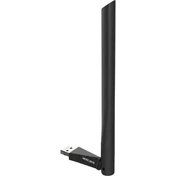 Мережевий адаптер Mercusys MA30H, Black, USB, WiFi 5, 5 GHz (867 Мбіт/с) / 2.4 GHz (400 Мбіт/с), 1 зовнішня антена з високим коефіцієнтом посилення 5 дБі - мініатюра 2