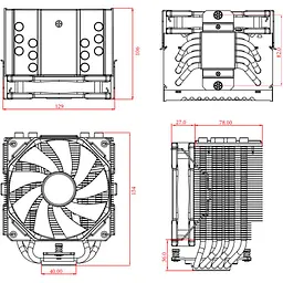 Кулер для процесора ID-Cooling SE-226-XT Black [148494] - мініатюра 6
