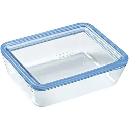 Форма Pyrex Pure Glass прямокутна з кришкою 22x17x7 см 1.5 л  (242A000/8045)