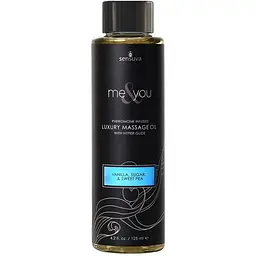 Масажна олія Sensuva Me&You Vanilla, Sugar & Sweet Pea (125 мл)