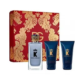 Набір Dolce Gabbana K 100мл туалетна вода, 50мл гель для душу, 50мл бальзам після гоління