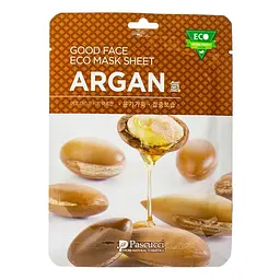 Маска тканинна для обличчя Amicell Pascucci Good Face Eco Argan з екстрактом аргани