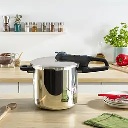 Скороварка Tefal Secure Trendy з паровим кошиком 8 л (P2584401) - мініатюра 4
