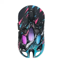 Мишка GravaStar Mercury X Pro 8K RGB Wireless/Bluetooth/USB Neon Graffiti (GS_X_PRO_CG_BLK)