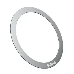 Пластина для MagSafe Baseus Halo Series Magnetic Metal Ring (2pcs/pack) сріблястий - мініатюра 3