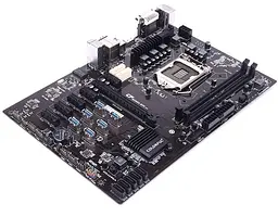 Материнська плата Colorful C.B250A-BTC YV20 (C.B250A-BTC YV20) (Socket 1151, Intel B250, ATX) Б/в - мініатюра 2