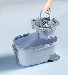 Швабра з віджимом та відром Homettler Magician Plus Spin Mop (CM001) - мініатюра 3