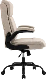 Офісне крісло GT Racer бежеве (B-3021 Fabric Beige) - мініатюра 4