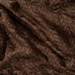 Плед Ardesto Jacquard Braid 220х200 см коричневий (ART0206JB) - мініатюра 2