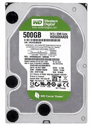 Жорсткий диск Western Digital 3.5 500Gb (WD5000AADS) Б/в