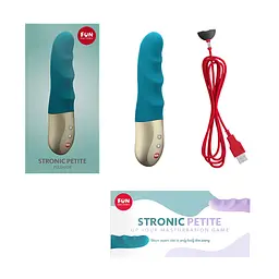 Мініпульсатор Fun Factory STRONIC PETITE deep sea blue, 8 режимів, підходить для початківців - мініатюра 6