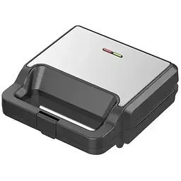 Мультимейкер Zepline ZP-806 7в1 зі знімними формами 2200Вт Чорний/Сталь