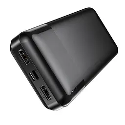 Універсальна зарядна батарея Hoco J72A 20000mAh Easy travel (Чорний) - мініатюра 3