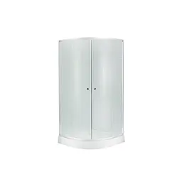Душова кабіна Kroner KRP Harz - C.F.F. 90x90 см CV029560, хром матовий