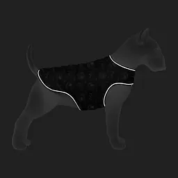 Курточка-накидка для собак Waudog Clothes, Бетмен блакитно-червоний, S - мініатюра 4