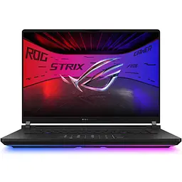 Ігровий ноутбук ASUS ROG Strix SCAR 16 G635LX Intel Core Ultra 9 275HX до 5, 4 ГГц, 16, 2, 5K WQXGA, Mini LED, 240 Гц, G- Sync, 64 ГБ DDR5, 2 ТБ SSD, NVIDIA GeForce RTX 5090 24 ГБ GDDR7, вимкнено чорний - мініатюра 3