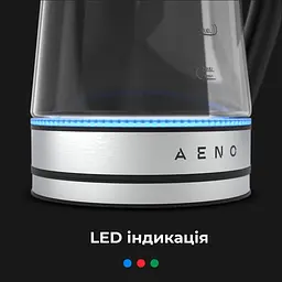 Электрочайник Aeno AEK0001S 1,7 л серебристый - миниатюра 9