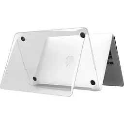 Пластикова накладка (верх та низ) WiWU Crystal Shield Series для Apple MacBook Air 13.6` M2/M3/M4 (2022-2025) Transparent [157056] - мініатюра 2