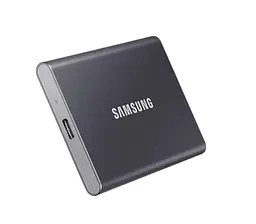 Зовнішній накопичувач SSD Samsung T7 1 TB (MU-PC1T0T/WW) Titan Gray - мініатюра 5