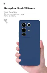 Чехол ArmorStandart ICON для Infinix Note 50 Pro 4G Camera cover Dark Blue (ARM85117) - мініатюра 7