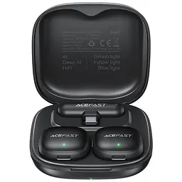 Петличний бездротовий мікрофон Acefast R1 Type-C Black