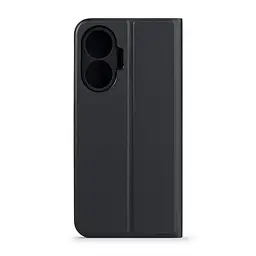 Чехол-книжка для Xiaomi Poco F7, OneFold Case, черный, из экокожи (PU) и TPU, с магнитом, с подставкой и отделением для карт, трансформируется в подставку, противоударный, защита всего корпуса, ArmorStandart (ARM80418) - мініатюра 2