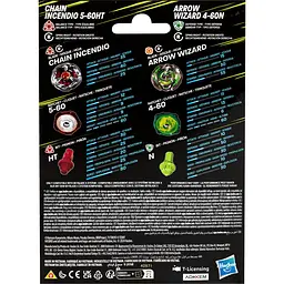 Набір іграшковий Hasbro Beyblade X Dual Pack Set з двох дзиґ (F9586_G0196) - мініатюра 4