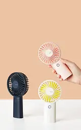 Вентилятор Jisulife Xiaomini Portable Fan FA20X Pink - мініатюра 4