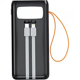 УМБ Aspiring 40000mAh Light 40 22,5W PD 4xUSB-A,USB-C In/Out, Lightning,with USB-C/Lightning cables - мініатюра 2