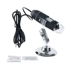USB мікроскоп цифровий Ootdty DM-1600 (0x-1600x) з LED підсвічуванням (100094) - мініатюра 2
