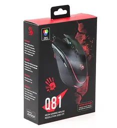 Миша Bloody A4Tech Q81 Curve USB Black (Q81 Curve) - мініатюра 4