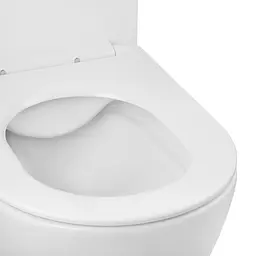 Комплект 4 в 1: Інсталяція Grohe Rapid SL 3 в 1 38772001 + Унітаз безободковий Kroner Harz WHI523632 RIMLESS з сидінням Slim Duroplast / Soft-close / Quick relase KH523632WHIR (38772001KH523632) - мініатюра 8