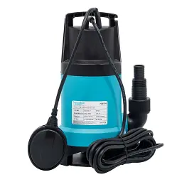 Насос дренажний садовий 0.55кВт Hmax 8м Qmax 180л/хв (част. до 30мм) AQUATICA (773174) - мініатюра 6