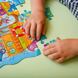 Пазли Vladi Toys 2 в 1 Пираты, з міні-грою, 49 елементів (RK1140-04) - мініатюра 4