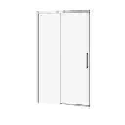 Двері розсувні для душової кабіни Cersanit Crea 1200x200 S159-007, Універсальна, прозорий, хром