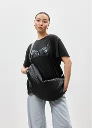 Жіноча сумка Sambag Bag-glove чорна 50 х 28 х 5 см (53400067)