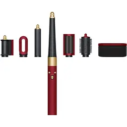 Мультистайлер Dyson Airwrap id HS08 Multi-Styler та Dryer Straight to Wavy - Red Velvet/Gold (596926-01) - мініатюра 2