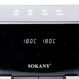 Мультипіч-аерофритюрниця Sokany SK-10005 10 л - мініатюра 2