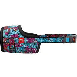 Намордник для собак Waudog Nylon Літо, пластиковий фастекс №1 (14-20 см) (5370)