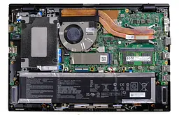 Вентилятор Asus кулер для моделей ноутбука ExpertBook B1 B1400, B1500 (13NX03W0T02011) Asus, 5V, 4pin - мініатюра 3