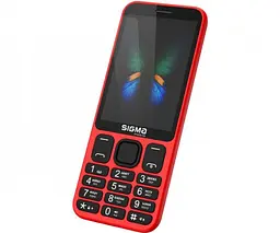 Телефон Sigma mobile X-style 351 Lider червоний (4827798121948) - мініатюра 2