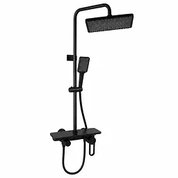 Змішувач для ванної кімнати Shower Set AND YLN16001H • Душова система з верхнім душем, ручною лійкою та стійкою - мініатюра 2