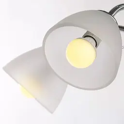 Люстра підвісна Brille флористика E14 40W CH (LK-332S/5) - мініатюра 2
