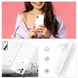Силіконовий чохол BeCover для Samsung Galaxy M13 5G SM-M136 Transparancy (708386) - мініатюра 4