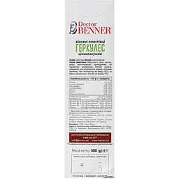 Пластівці Doctor Benner Геркулес вівсяні 500 г - мініатюра 5